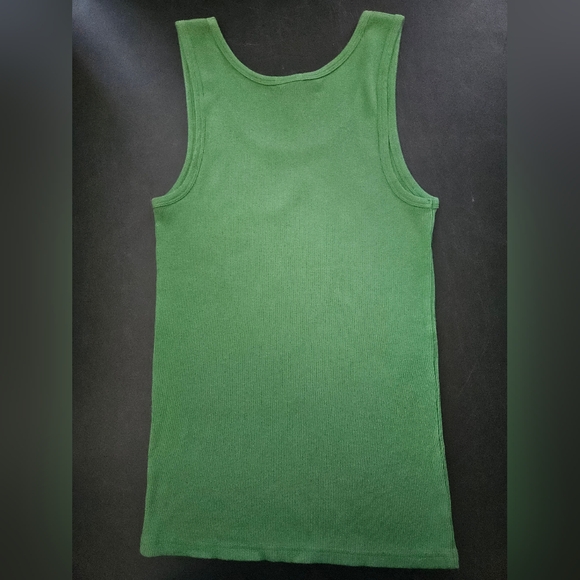 NWT - Old Navy Green Ribbed Cotton Tank Top - Size XL - Picture 7 of 8